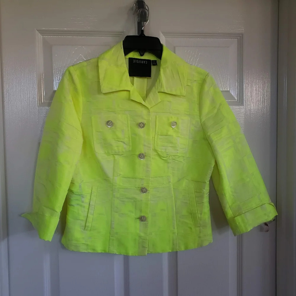 Carlisle Neon Yellow Jacket